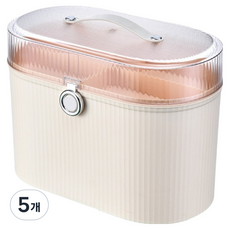 Dailycoo 便利家用急救箱 奶油色 39 x 23.5 x 28.5 cm, 5個