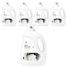 Homekeeping 深層潔淨液體羊毛洗衣精 正裝, 3L, 5個