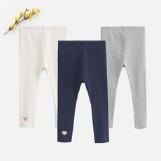 CONTIKIDS 女童Je t'aime日常內搭褲3件組