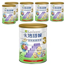 Kari Home 卡洛塔妮幼兒成長奶粉 3號 1-3歲, 900g, 6罐