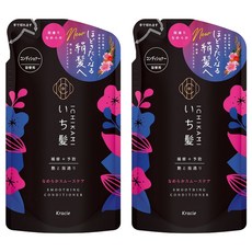 Kracie 葵緹亞 ICHIKAMI 女髮順柔修護潤髮乳 Smoothing Conditioner, 330g, 2包