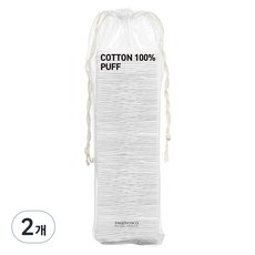 스와니코코 엠보싱 순면 화장솜, 2개, 100개입