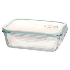 小麥購物 玻璃保鮮盒 方 C110 1040ml, 1個, 1個