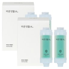 바른생활수 비타민 샤워필터, 4개, 피톤치드