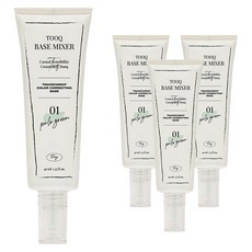 Tooq tooq 透明校色水彩飾底乳 40ml, 01淡綠色, 4個