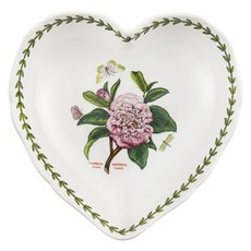 PORTmeIRION 波特玫琳恩 植物園愛心盤, 山茶花, 1個