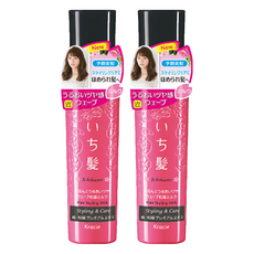 Kracie 葵緹亞 ICHIKAMI 女髮和草頂級亮澤波浪造型乳, 清爽不黏膩 山櫻花香, 150ml, 2瓶