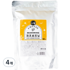 쿠즈락 치즈 씨즈닝, 500g, 4개