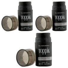 頂豐 Toppik 增髮纖維 灰色 12g, 快速增加頭髮豐厚感, 3件