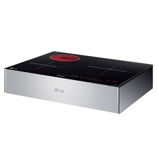 LG전자 하이브리드 3구 전기레인지, 방문설치, BEY3GTU (스탠드케이스 15cm)