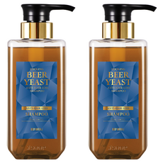 딥그린제이 맥주효모 쿨링 탈모 샴푸, 500ml, 2개