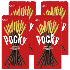 glico 格力高 Pocky 百奇 巧克力棒, 27g, 4盒