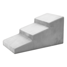 斜坡三層寵物樓梯, 灰色, 1個