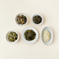 정미경키친 건나물 5종 모둠, 300g, 1세트