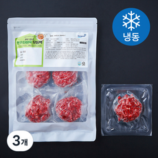 동원 실속 한우 모듬팩 1등급 다짐용 5개입 (냉동), 500g, 3개