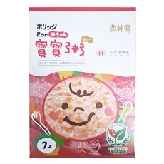 農純鄉 乖乖豬豬粥 6個月以上 7包, 1.05kg, 1盒