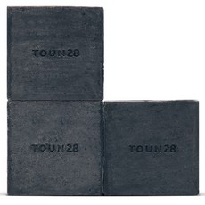 TOUN28 S21黑豆竹炭弱酸性洗髮皂, 100g, 3個