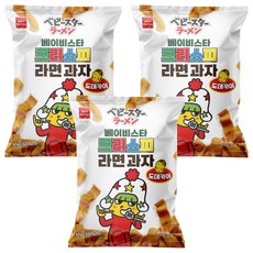 베이비스타 크리스피 라면과자 도데카이, 65g, 3개
