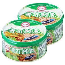 台糖 香筍鮪魚 罐頭, 170g, 2罐