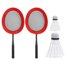 Playful Toys 頑玩具 趣味超大兒童羽球拍 6歲以上, 紅色, 1支