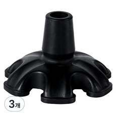 Pellis J 防滑拐杖橡膠墊 19mm 6爪, 單一顏色, 3個