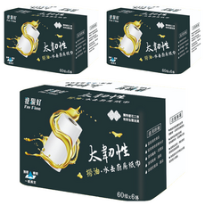 I'm Fine 我狠好 太韌性撈油水去廚房紙巾, 60張, 6捲, 3袋