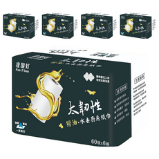 I'm Fine 我狠好 太韌性撈油水去廚房紙巾, 60張, 6捲, 5袋