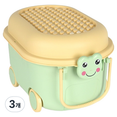 ing 多功能可愛收納箱, 3個, 青蛙