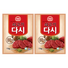 Haepyo 牛肉高湯調味粉, 1kg, 2個