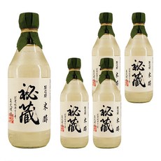 MORIBUN 森文釀造 秘藏米醋 (調理食醋) 500ml, 日本原產, 5瓶