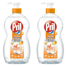 프릴 시크릿오브 베이킹소다 주방세제 상큼한 오렌지향, 700ml, 2개