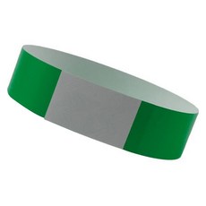 린벤 칼라 입장권 종이 팔찌 일회용 손목 티켓, 그린, 100개