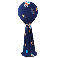 HANEE 印花立式風扇防塵罩 太空人款, 深藍色