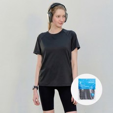 BASIC HOUSE 女款 Cool Breeze Air Dry 拉格蘭短袖T恤 LATS0223 2件組