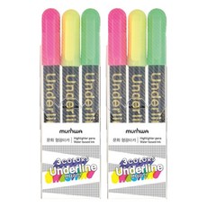 munhwA 底線螢光筆, 2組