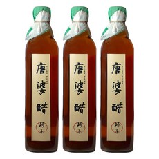 唐婆醋 梅子醋, 500ml, 3瓶
