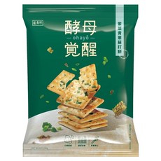 盛香珍 酵母覺醒 紫菜青蔥蘇打餅, 280g, 1袋