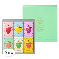 SSANGGYE Fruit Hug 系列茶葉禮盒 + 提袋, 6種 + 提袋, 3套