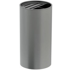 Vogla 多功能整潔廚房瀝水可分離清洗圓形廚具刀架, 灰色, 1個