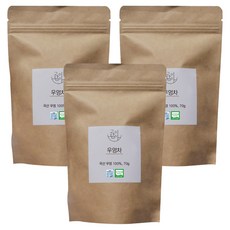 고이담아 유기농 우엉차 슬라이스, 70g, 1개입, 3개