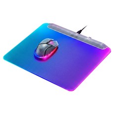 RAZER 雷蛇 Firefly 烈焰神蟲 V2 PRO 幻彩版 滑鼠墊 RZ02-04920400-R3M1, 幻影白, 1個