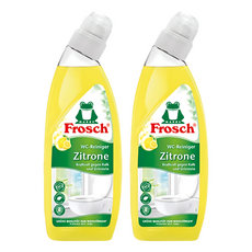 Frosch 德國小綠蛙 馬桶清潔劑 檸檬, 單色, 2個, 750ml