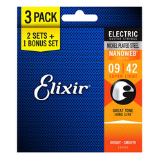Elixir Nanoweb E/G 吉他弦 0942 3p