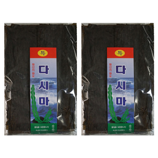 백송식품 완도 다시마, 500g, 2개