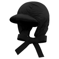 Moin Sports 戶外護耳針織毛帽, 黑色, 1個