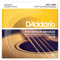 D'Addario 木吉他弦, EJ19, 1個
