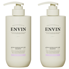 ENVIN 弱酸性頭皮護理洗髮精 White Musk, 2瓶, 500ml