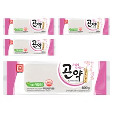 한성기업 가볍게 즐기는 곤약, 600g, 4개