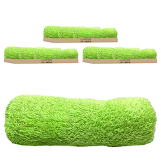 CLEAN 克林 抹布 蘋果綠 30 x 30cm 超強吸水 不掉毛屑 輕鬆清潔, 9條