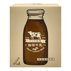 dripo 牧場即溶咖啡牛乳, 16g, 25條, 1盒